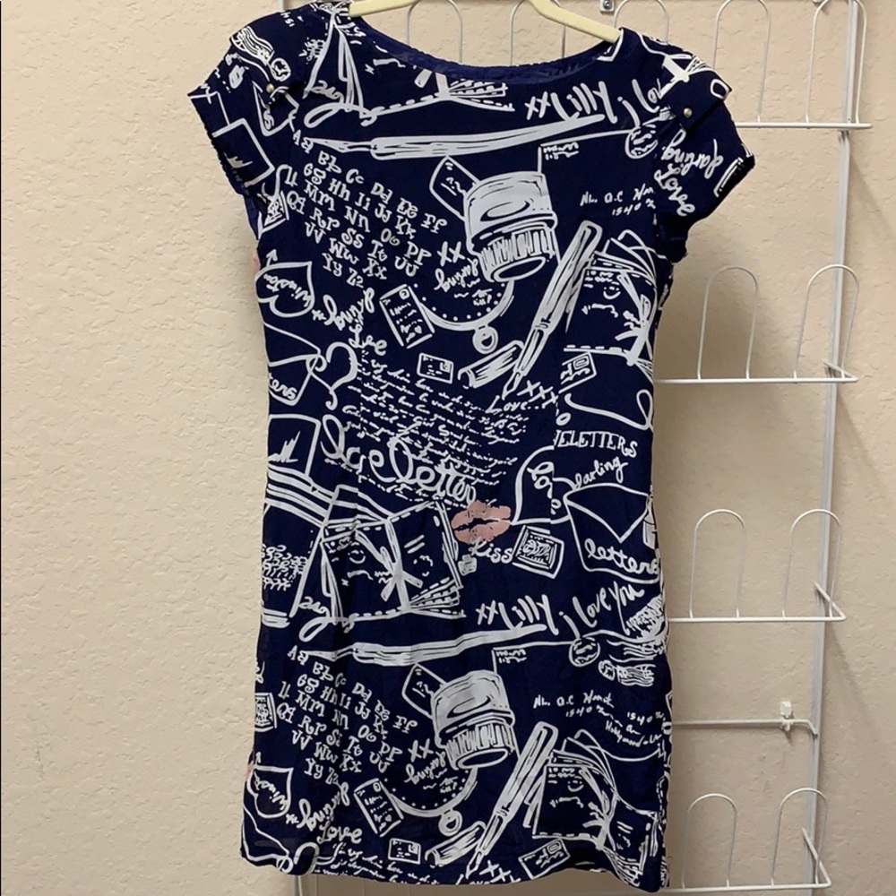 Sample ? Lilly Pulitzer love letters dress